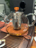 美斯尼 泡茶壺玻璃茶具加厚耐熱玻璃泡茶器花果茶壺帶過(guò)濾網(wǎng)功夫茶具 大肚壺 1300毫升 曬單實(shí)拍圖