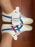 Onitsuka Tiger鬼?；⒛行?新款情侶運動(dòng)鞋舒適時(shí)尚耐磨低幫休閑鞋子潮 店鋪推薦1 40.5 (255mm) 曬單實(shí)拍圖