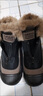 啄木鳥(niǎo)雪地靴女2025年秋冬季加絨保暖東北大棉鞋防水防滑厚底高幫馬丁靴 黑色 加絨 39 (245mm) 曬單實(shí)拍圖