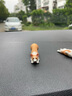 波帝卡斯迷你柯基車(chē)載擺件汽車(chē)內飾車(chē)內飾品可愛(ài)小擺飾狗狗仿真辦公桌桌面 黃色翹臀 曬單實(shí)拍圖