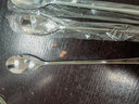 納麗雅廚師專用味勺不銹鋼調(diào)料勺攪拌勺冰勺奶茶圓勺子 【23cm*2.5cm】加厚款 單個(gè) 28g 曬單實(shí)拍圖