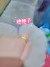 匠蘊黃金戒指男女足金999個性豎紋手工簡約情侶款對戒創意尾戒送禮 19號 金重：9.42克 曬單實拍圖