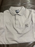 NEW ERA紐亦華POLO衫MLB短袖T恤男NY質(zhì)感透氣刺繡 13718756-灰色 L 曬單實(shí)拍圖