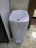 佳帮手垃圾桶脚踏式卫生间厨房客厅垃圾桶内外双桶带盖厕所垃圾桶大号 实拍图