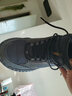 Skechers男鞋綁帶戶外休閑鞋 復古拼接運動鞋51943 BBK全黑色 41.5 曬單實拍圖