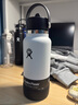 Hydro Flask 不銹鋼保溫杯 帶軟吸管防漏防摔戶(hù)外隨行杯運動(dòng)水瓶 白色 946ml 曬單實(shí)拍圖