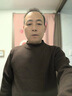 羅蒙（ROMON）半高領(lǐng)加絨加厚衛(wèi)衣男冬季休閑保暖打底衫純色中領(lǐng)內(nèi)搭上衣男裝 咖啡色 加絨 XL 175 曬單實(shí)拍圖