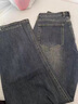 JASONWOOD高端品牌牛仔褲男2026春款復古水洗寬松大碼直筒休閑褲子男秋季 高檔復古藍 春秋款 XXS 36 曬單實(shí)拍圖