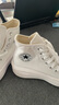 匡威（Converse）女鞋新款Move超輕云朵增高休閑高幫帆布松糕厚底鞋568497C 白色 568498C 35 曬單實(shí)拍圖