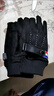 逐港 麂皮絨手套男士冬露指保暖開(kāi)車(chē)半指漏三指寫(xiě)字學(xué)生外賣(mài)騎行釣魚(yú) 黑色 曬單實(shí)拍圖