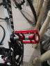 洛克兄弟（ROCKBROS） 自行车脚踏 山地公路车单车超轻培林铝合金脚踏板脚蹬装备配件 荣耀骑士 4培林  红色 实拍图