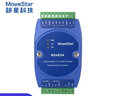 移星（MoweStar）工業(yè)級串口轉光纖收發(fā)器 232/422/485轉光纖轉換器 單多模光電轉換器導軌式 RS232/422/485光端機 NS578-TSA/B-SC20單模單纖SC 單臺 雙路D 曬單實(shí)拍圖