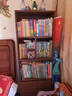 林之語(yǔ)實(shí)木書(shū)架落地置物架多層家用小型書(shū)柜收納儲物柜子客廳靠墻窄書(shū)柜 【實(shí)木生態(tài)板】胡桃色五層50x30 曬單實(shí)拍圖