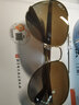 雷朋（RayBan）太陽鏡飛行員墨鏡男女偏光漸變鏡片開車鏡時尚眼鏡0RB3549禮物 001/T5金色鏡框茶色漸變鏡片 尺寸61 曬單實拍圖