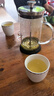 天喜法壓壺咖啡壺濾壓茶壺家用手沖過濾器器具套裝耐熱玻璃過濾杯 600ml單壺 曬單實拍圖