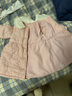 戴維貝拉兒童棉服冬裝女童寶寶防水甜美夾棉洋氣棉衣外套 曬單實拍圖