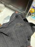 萌菲思法式大碼連衣裙200斤胖mm加肥加大碼夏裝肥婆衣服棉麻短袖寬松遮 黑色 3XL【建議150-165斤】 曬單實拍圖