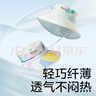 bc babycare嬰兒帽子寶寶遮陽(yáng)帽漁夫帽親子沙灘帽兒童防曬帽 季艾彩青 XL-成人可戴款（建議頭圍54-59cm 曬單實(shí)拍圖