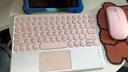 派謎 觸控藍牙鍵盤(pán) 適用ipad平板手機蘋(píng)果華為安卓觸控鍵盤(pán)妙控便攜靜音打字 粉色觸控鍵盤(pán)+鼠標【不含筆】 曬單實(shí)拍圖