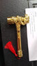 亞倫大力士開(kāi)工錘龍頭錘開(kāi)工大吉錘裝修公司質(zhì)量錘金色開(kāi)工儀式用品開(kāi)工錘子 單把金色龍頭錘+流蘇（無(wú)底座） 曬單實(shí)拍圖
