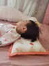 優(yōu)萌（YOUMENG）兒童枕頭3個(gè)月6歲以上嬰兒枕頭幼兒園專(zhuān)用嬰兒安撫枕護頸四季通用 【6-12歲】草莓小雞 (枕套×2) 曬單實(shí)拍圖