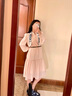 MeetMetro瑪依爾中長(zhǎng)款時(shí)尚粉色連衣裙女2025春新款氣質(zhì)收腰A字裙 短款藕粉【現(xiàn)貨閃電發(fā)】 S 曬單實(shí)拍圖