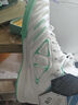 卡爾美（KELME）成人足球鞋男比賽TF碎釘球鞋學(xué)生透氣防滑球鞋873701 白清新綠 43 曬單實(shí)拍圖
