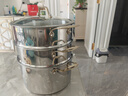 Deffman蒸鍋316不銹鋼煮湯鍋蒸籠套裝雙層三層蒸鍋大容量鍋具電磁爐通用 德系316不銹鋼三層蒸鍋 28cm 曬單實(shí)拍圖
