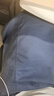 無(wú)印良品（MUJI）女式 水洗 人字紋 直筒裙 長(zhǎng)半身裙女秋款裙子女裝春季BE1U8A4A 藍(lán)色 XL (165/74A) 曬單實(shí)拍圖