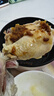 廣東清遠(yuǎn)白切雞整只熟食正宗農(nóng)家味白斬雞生鮮食材傳統(tǒng)烹飪 【清遠(yuǎn)白切雞1000克/1只】送姜蓉 曬單實拍圖