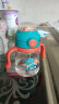 日康（rikang）水杯儿童 学饮杯 把手款宝宝吸管杯 带重力球260ML 宝蓝B1046 实拍图