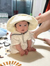 MARLMARL寶寶嬰兒連體衣爬服海軍風假兩件抗沾濕paddle rompers rompers01格物_禮品包裝 粉色 80cm 曬單實拍圖