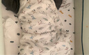 nest designs孕產(chǎn)婦月子服哺乳上衣天竹絨孕婦裝產(chǎn)后闊腿褲孕婦褲春秋 哺乳衣-墨墨黑 M（建議160-170cm；70kg以內(nèi)） 曬單實(shí)拍圖