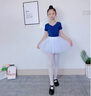 莫代爾兒童舞蹈紗裙半身裙蓬蓬裙芭蕾舞女童舞裙網(wǎng)紗女孩跳舞白紗裙短裙 白色-軟紗--有腰 -4層紗 S-(適合95-115-體重20-33斤) 曬單實(shí)拍圖