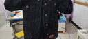 南极人外套男牛仔衣加绒休闲夹克上衣男工装宽松保暖百搭时尚衣服男外套 TBK-6821黑色 XL 实拍图