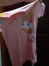迪士尼寶寶（Disney Baby）迪士尼童裝女童連衣裙甜美黛絲短袖連衣裙純棉清爽 桃粉 6歲/身高130cm 曬單實拍圖