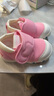 婧麒（JOYNCLEON）兒童鞋男童學(xué)步鞋女寶寶鞋子春秋季新款嬰兒鞋1到3歲軟底薄款 粉色 14 cm內長(cháng) 曬單實(shí)拍圖