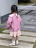 靚貝城堡女童碎花裙子套裝春秋款2025新款兒童洋氣女孩寶寶春裝毛衣連衣裙 粉色(單件裙子） 120 碼適合身高105-115厘米 曬單實(shí)拍圖