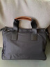 勞斯名爵（RollsMinjor）男士手提包公文包商務(wù)電腦包牛津布包時(shí)尚休閑百搭男包 黑色 中包38*11*28.5cm14英寸 曬單實(shí)拍圖