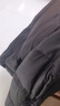 雅鹿反季羽絨服男短款2025秋冬季加厚青年面包服休閑時尚保暖冬裝外套 黑色 3XL 曬單實拍圖