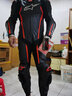 Alpinestars MISSILE V2 a星摩托車(chē)騎行連體皮衣牛皮賽道賽車(chē)服防摔騎行服 黑熒光紅色1030 52 曬單實(shí)拍圖