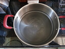 愛(ài)仕達ASD火鍋鍋304不銹鋼直身清湯加厚鍋具防粘蜂窩電磁爐通用家用大容量 30cm 曬單實(shí)拍圖