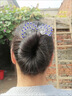 桑瑪孔雀發(fā)飾盤發(fā)器卷發(fā)懶人編發(fā)神器挽發(fā)頭飾七夕情人節(jié)禮物送女友 曬單實(shí)拍圖
