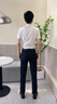 杉杉九分西褲男士春季直筒小腳休閑褲中青年商務(wù)職業(yè)上班西裝褲長褲 曬單實拍圖