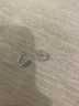 戚小米925銀四葉草耳夾女無耳洞耳環(huán)輕奢高級(jí)感夾耳式耳釘耳飾耳骨夾 銀色耳夾 曬單實(shí)拍圖