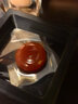 彩荷配飾材料南紅色紅瑪瑙平安扣背云古玩珠寶吊墜飾品 直徑25mm 曬單實(shí)拍圖