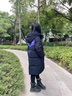 G.DUCKKIDS兒童羽絨服男童中長(cháng)款加厚中大童女童白鴨絨洋氣冬季外套 黑色 150 cm 曬單實(shí)拍圖