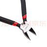 得力（deli）水口鉗5/6寸防滑剪鉗斜口鉗剪線(xiàn)鉗斜嘴鉗電工工具鉗子模型剪工具 水口鉗6寸【省力款】DL0306 曬單實(shí)拍圖