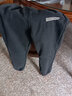 喜茸5-16歲小孩子冬天穿的男童牛仔褲春秋兒童長(cháng)褲秋冬加絨休閑褲子 黑色加絨款 150 曬單實(shí)拍圖