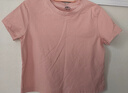 班尼路短袖t恤女裝純棉夏季新款寬松小個(gè)子女生上衣服潮流短款半袖打底 粉-純色 【100%棉】 M 曬單實(shí)拍圖